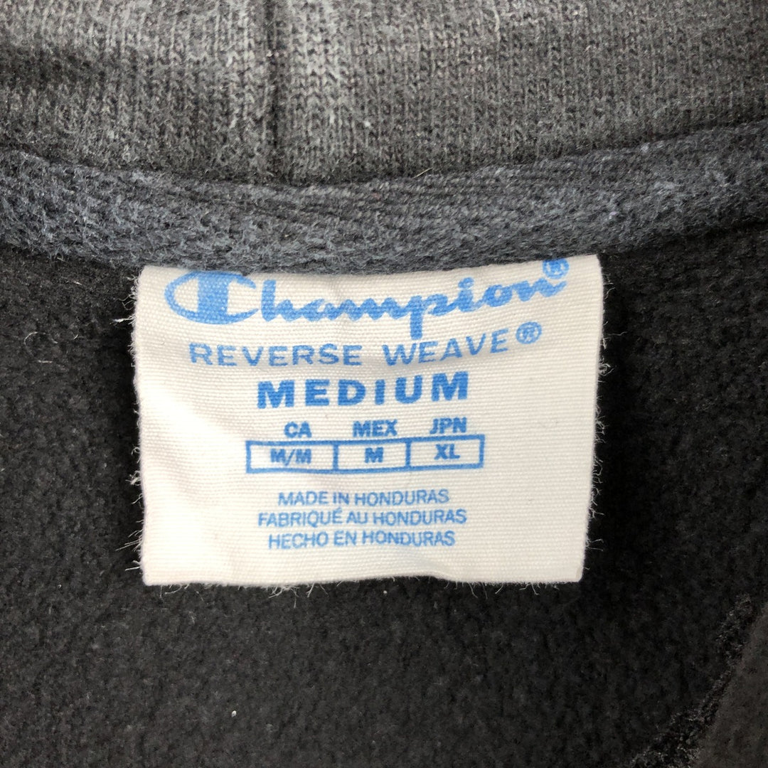 Champion REVERSE WEAVE Reverse Weave Sweat Pullover Hoodie Men's M cotton black type Vintage Second Hand