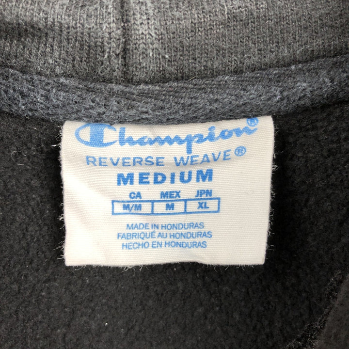 Champion REVERSE WEAVE Reverse Weave Sweat Pullover Hoodie Men's M cotton black type Vintage Second Hand