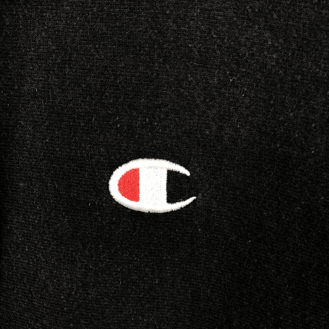 Champion REVERSE WEAVE Reverse Weave Sweat Pullover Hoodie Men's M cotton black type Vintage Second Hand