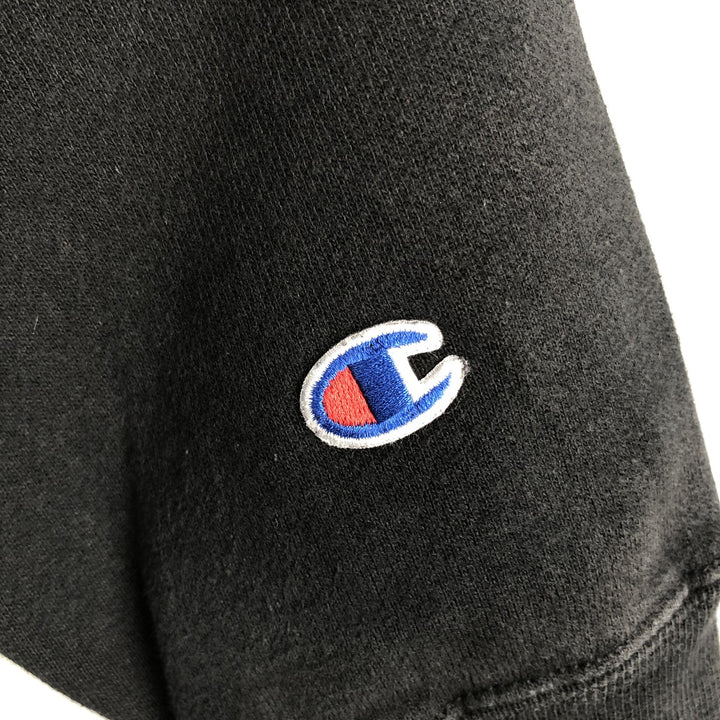 Champion REVERSE WEAVE Reverse Weave Sweat Pullover Hoodie Men's M cotton black type Vintage Second Hand