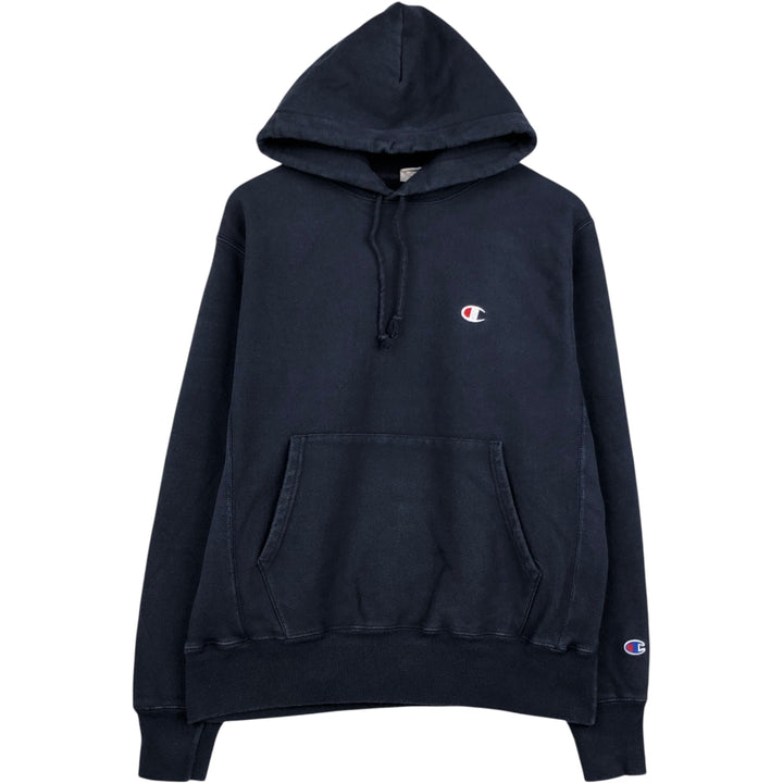 Champion REVERSE WEAVE Reverse Weave Sweat Pullover Hoodie Men's M cotton navy blue type Vintage Second Hand