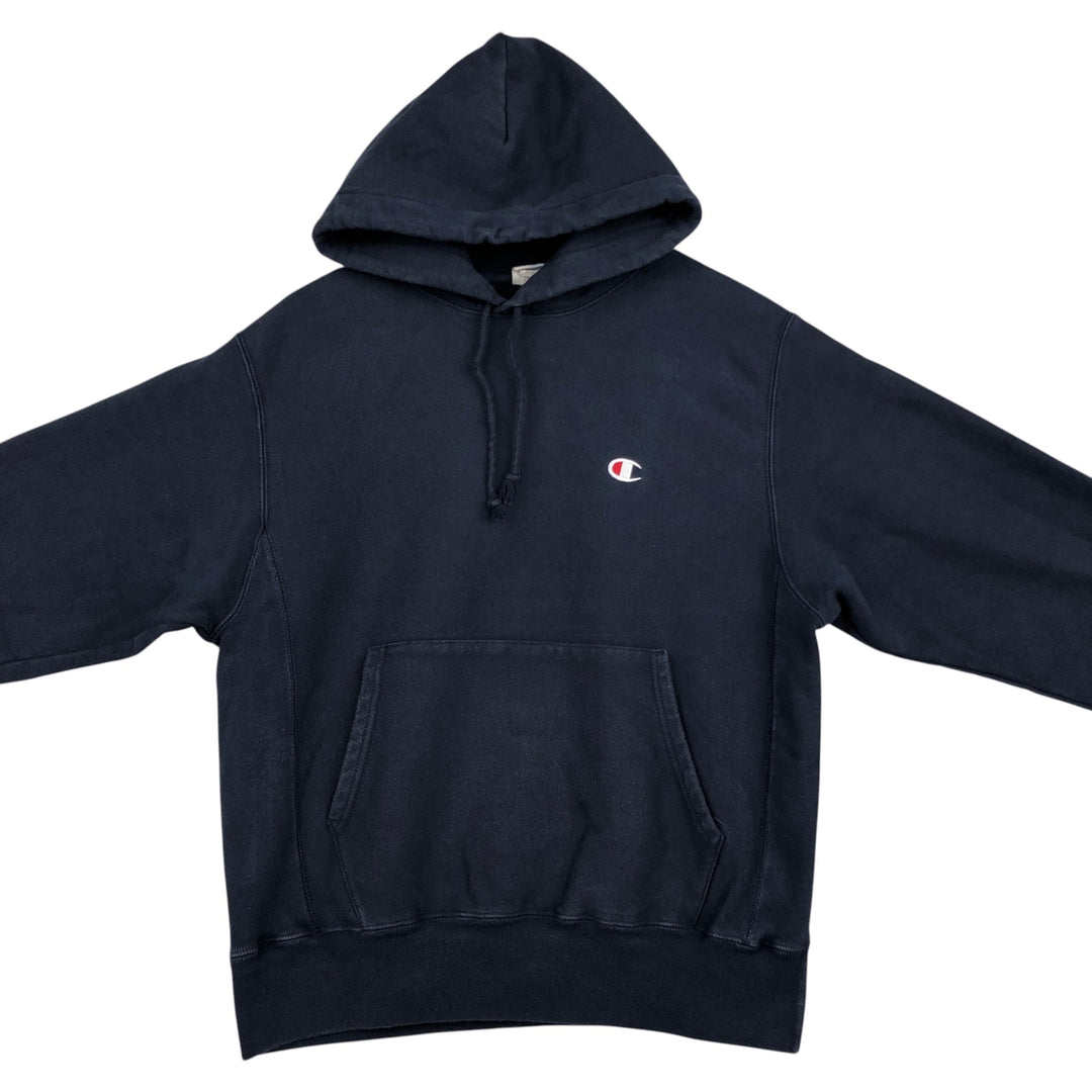 Champion REVERSE WEAVE Reverse Weave Sweat Pullover Hoodie Men's M cotton navy blue type Vintage Second Hand