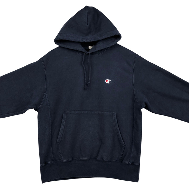 Champion REVERSE WEAVE Reverse Weave Sweat Pullover Hoodie Men's M cotton navy blue type Vintage Second Hand