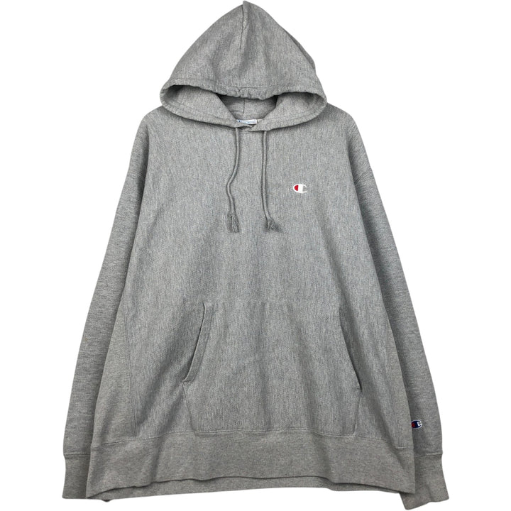 Champion Reverse Weave Sweat Pullover Hoodie, Men's XXL cotton gray type Vintage Second Hand