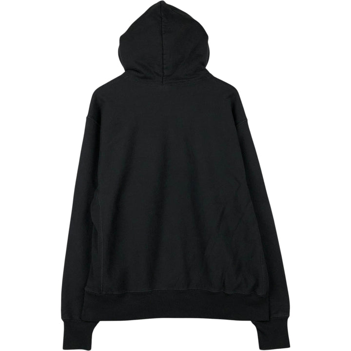 Champion REVERSE WEAVE Reverse Weave Sweat Pullover Hoodie Men's XL cotton black type Vintage Second Hand