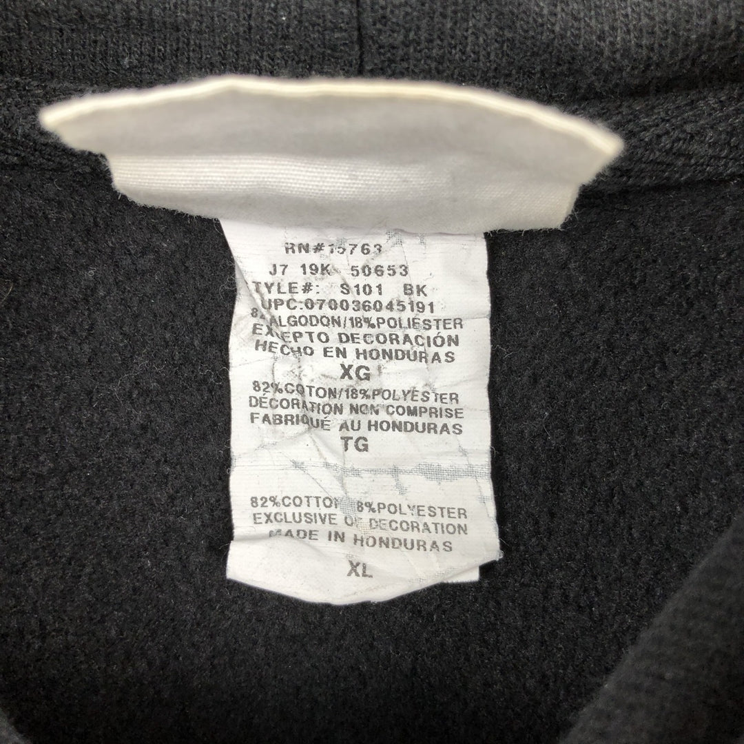 Champion REVERSE WEAVE Reverse Weave Sweat Pullover Hoodie Men's XL cotton black type Vintage Second Hand
