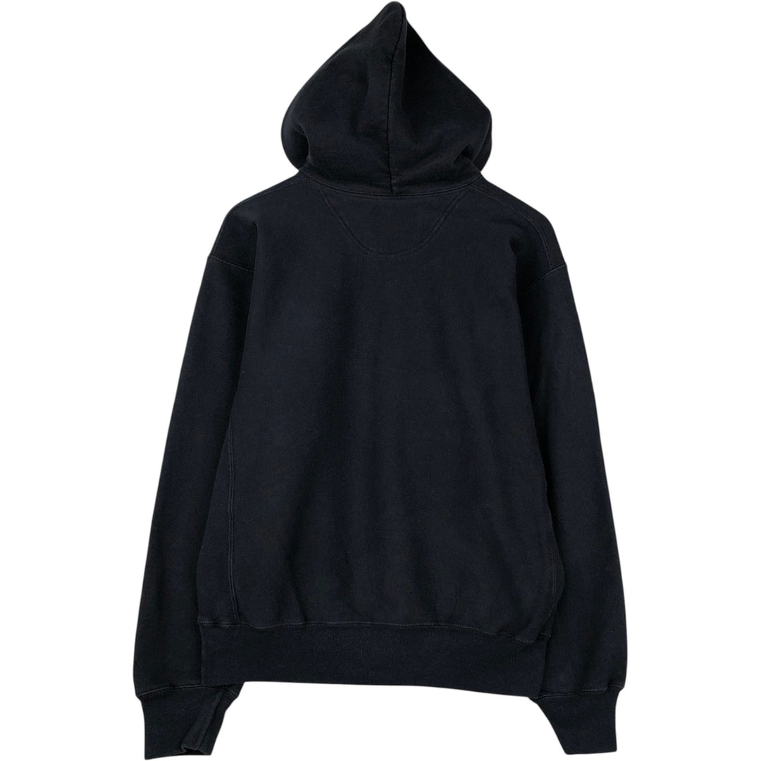 2000'S Champion Premium Reverse Weave Advertising Sweat Pullover Hoodie (Men's Size M) cotton black type Vintage Second Hand