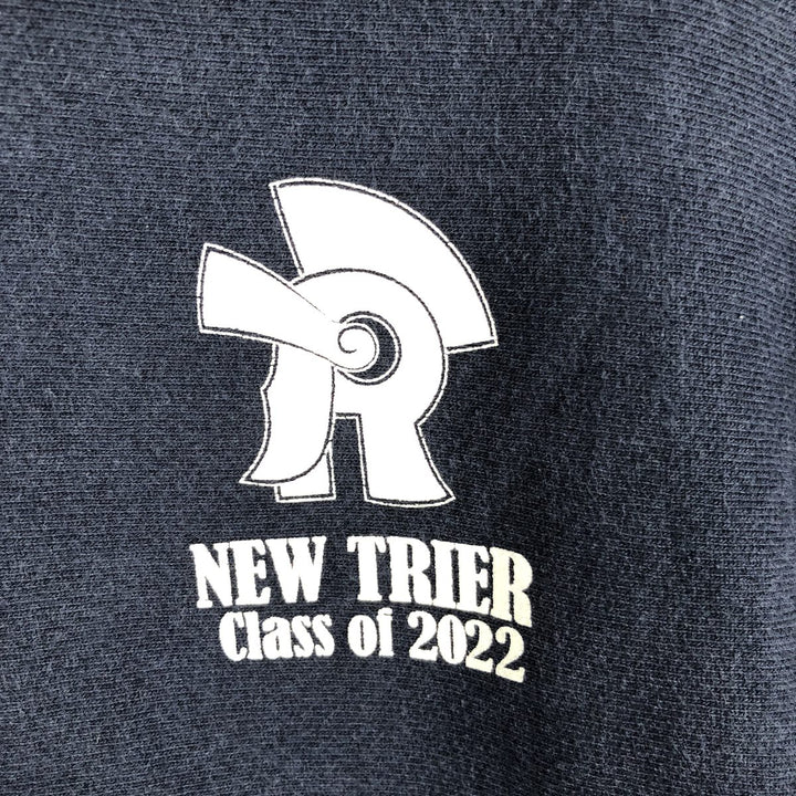 Champion REVERSE WEAVE Reverse Weave College Sweat Pullover Hoodie Men's L size cotton navy blue type Vintage Second Hand