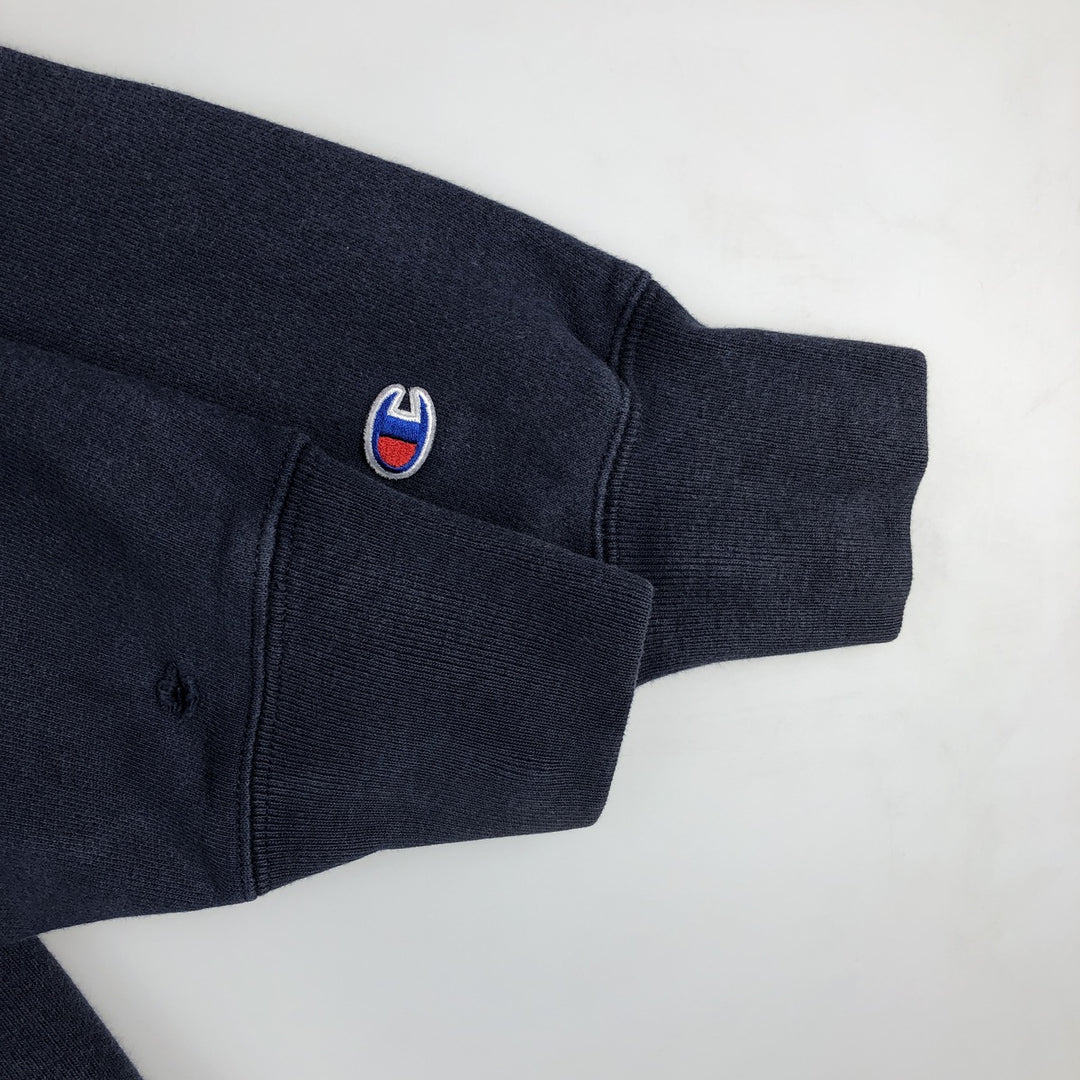 Champion REVERSE WEAVE Reverse Weave College Sweat Pullover Hoodie Men's L size cotton navy blue type Vintage Second Hand
