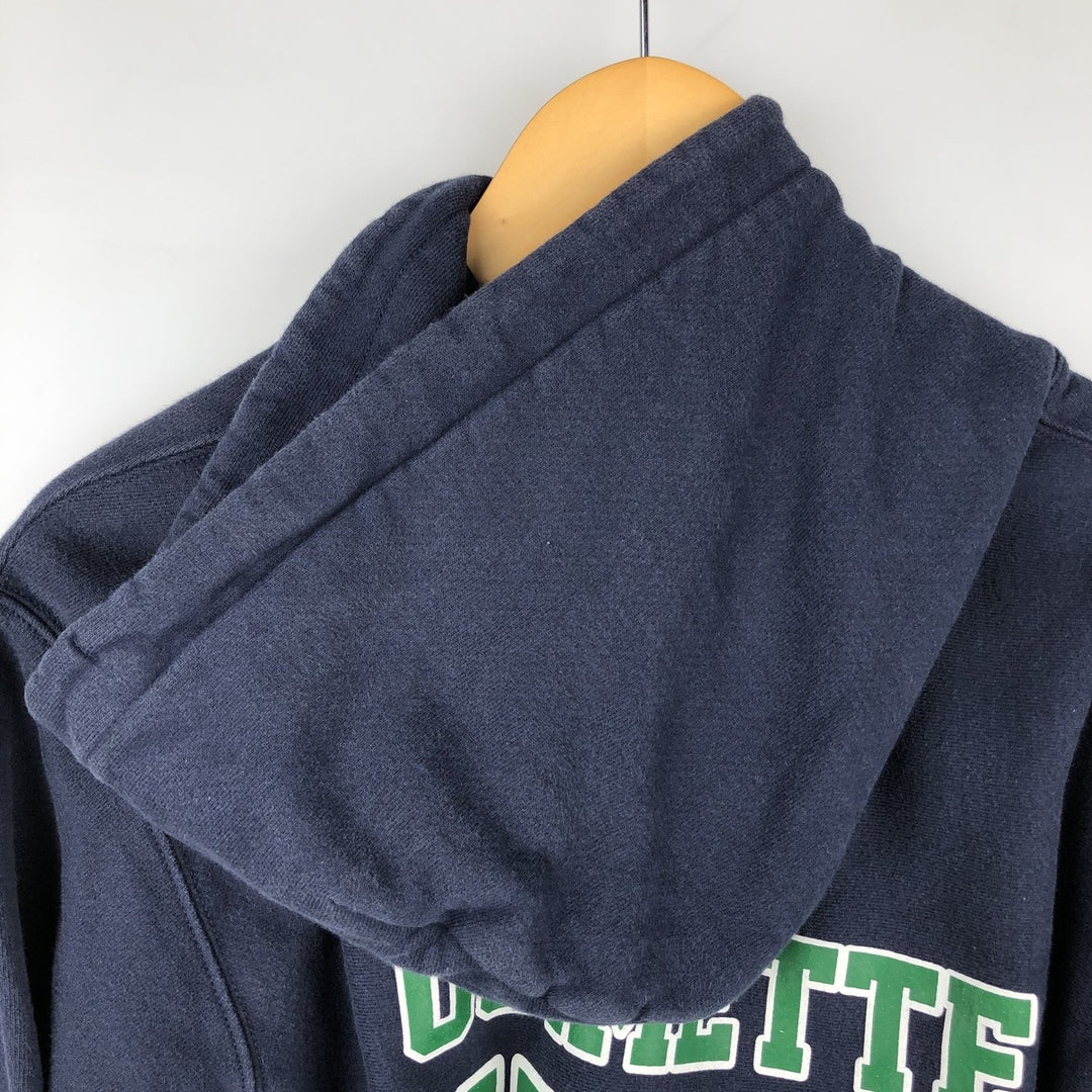 Champion REVERSE WEAVE Reverse Weave College Sweat Pullover Hoodie Men's L size cotton navy blue type Vintage Second Hand