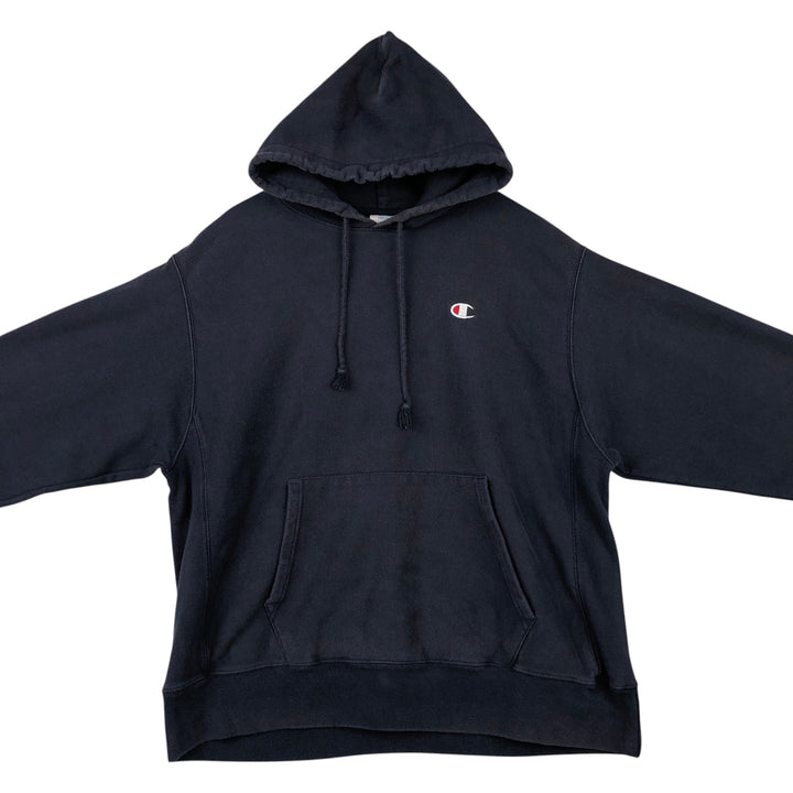 Champion REVERSE WEAVE Reverse Weave Sweat Pullover Hoodie Men's XL cotton navy blue type Vintage Second Hand