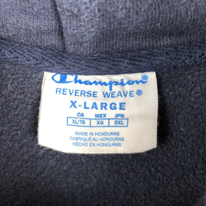 Champion REVERSE WEAVE Reverse Weave Sweat Pullover Hoodie Men's XL cotton navy blue type Vintage Second Hand