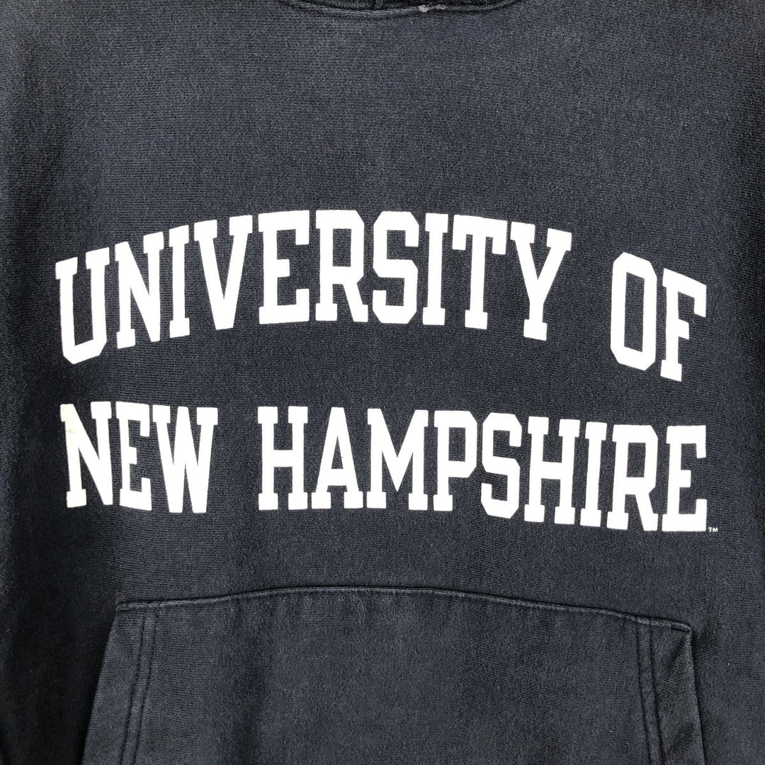 2000'S Champion Original Reverse Weave College Pullover Hoodie, Men's Size Small cotton navy blue type Vintage Second Hand