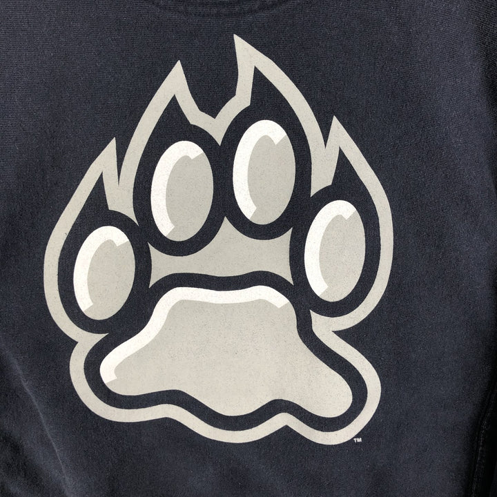 2000'S Champion Original Reverse Weave College Pullover Hoodie, Men's Size Small cotton navy blue type Vintage Second Hand