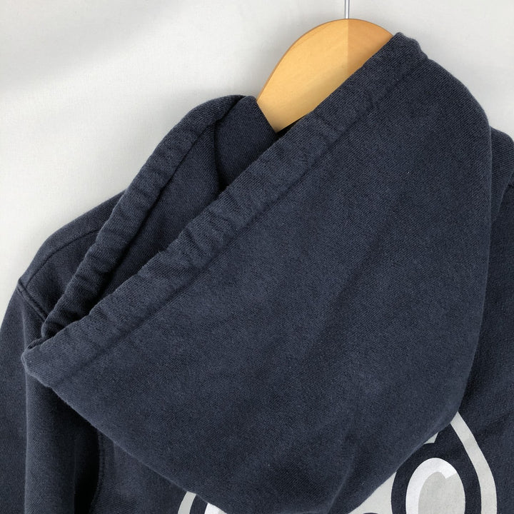 2000'S Champion Original Reverse Weave College Pullover Hoodie, Men's Size Small cotton navy blue type Vintage Second Hand