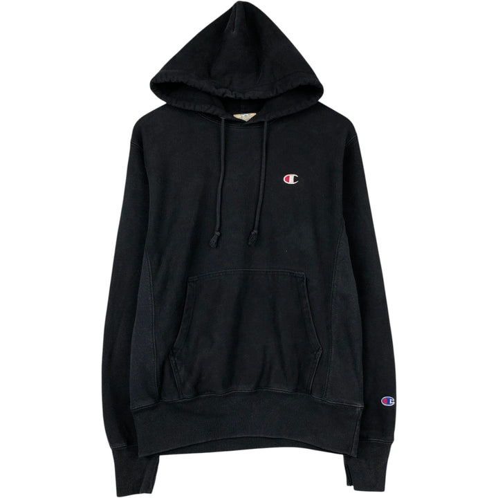 Champion REVERSE WEAVE Reverse Weave Sweat Pullover Hoodie Men's S cotton black type Vintage Second Hand