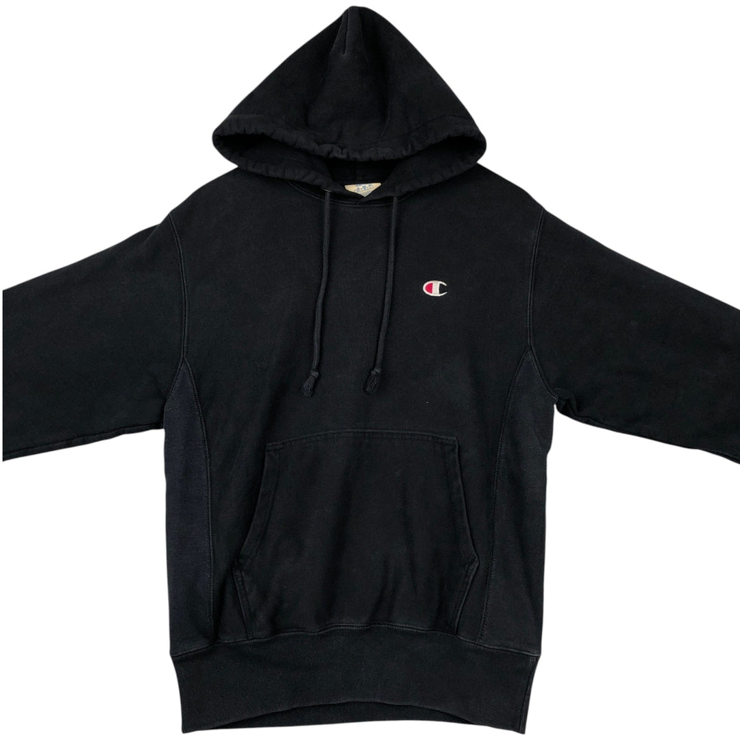Champion REVERSE WEAVE Reverse Weave Sweat Pullover Hoodie Men's S cotton black type Vintage Second Hand