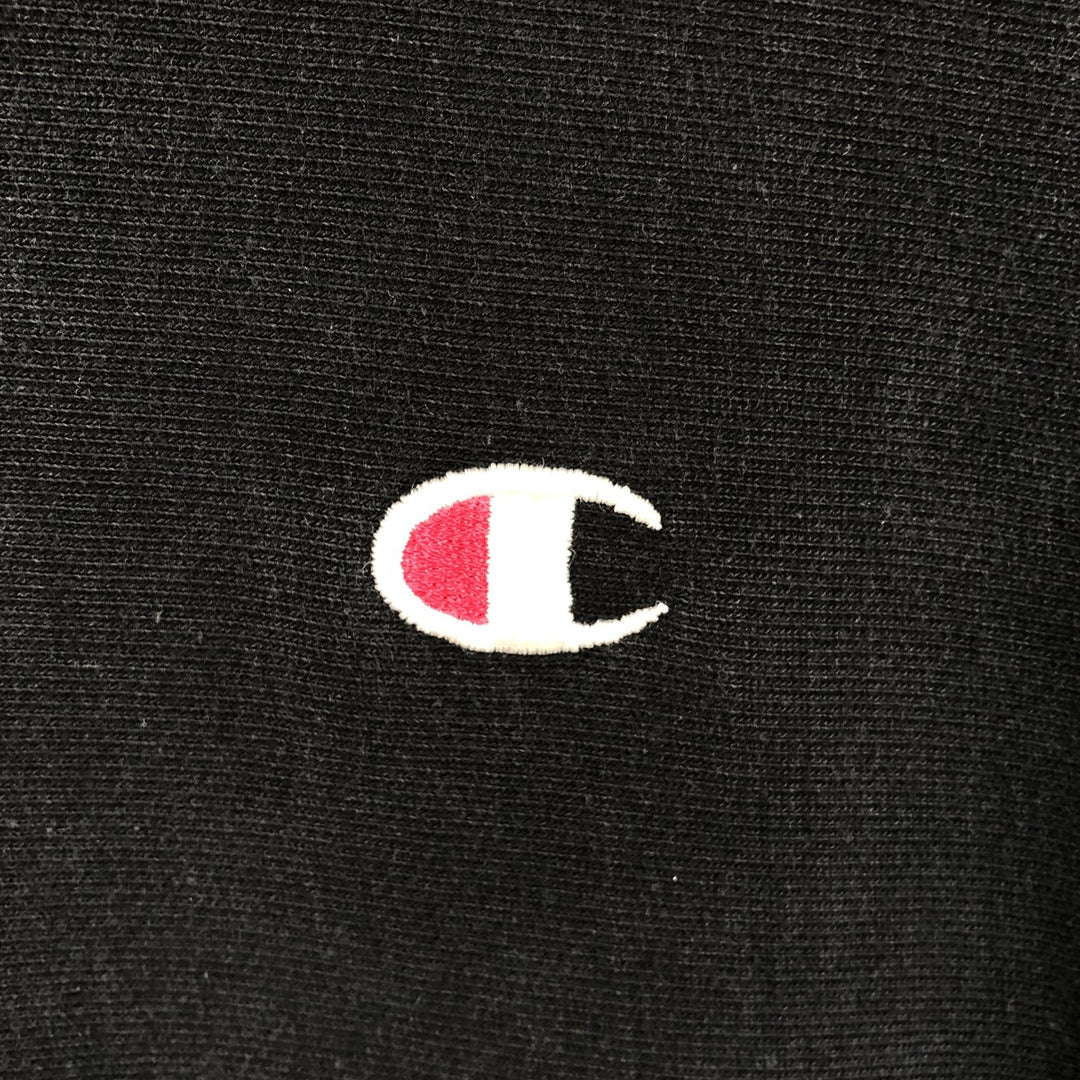 Champion REVERSE WEAVE Reverse Weave Sweat Pullover Hoodie Men's S cotton black type Vintage Second Hand