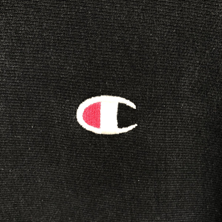 Champion REVERSE WEAVE Reverse Weave Sweat Pullover Hoodie Men's S cotton black type Vintage Second Hand