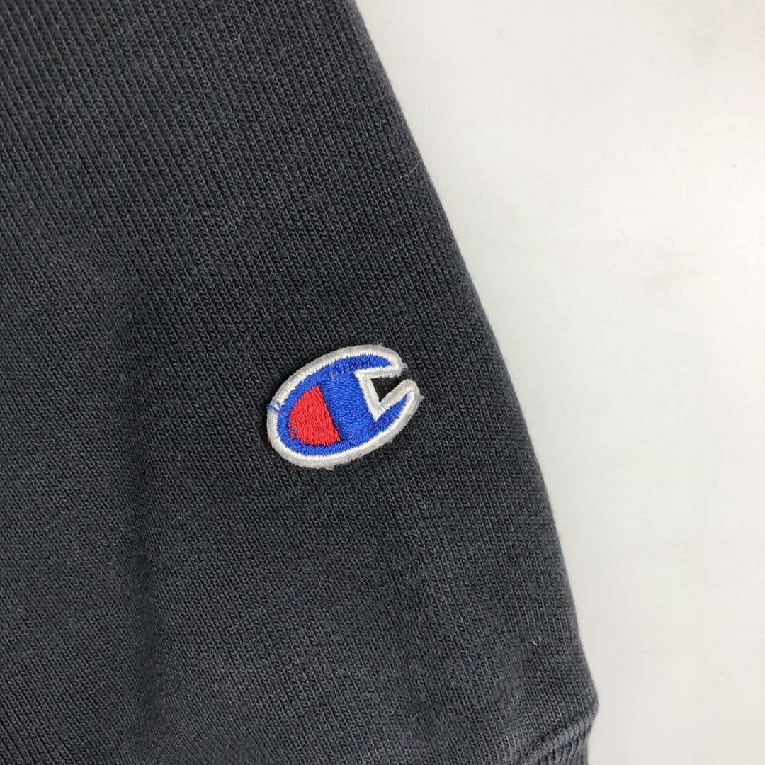 Champion REVERSE WEAVE Reverse Weave Sweat Pullover Hoodie Men's S cotton black type Vintage Second Hand