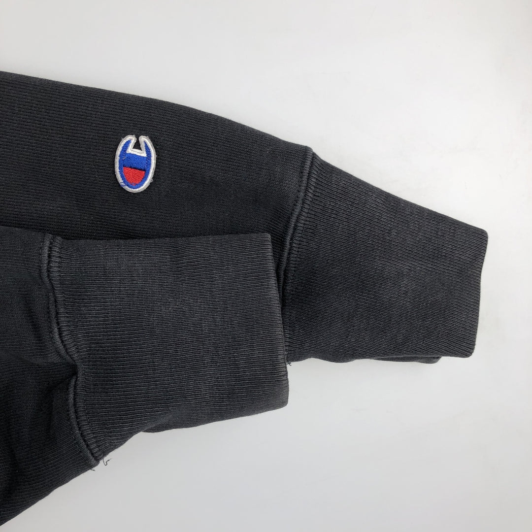 Champion REVERSE WEAVE Reverse Weave Sweat Pullover Hoodie Men's S cotton black type Vintage Second Hand