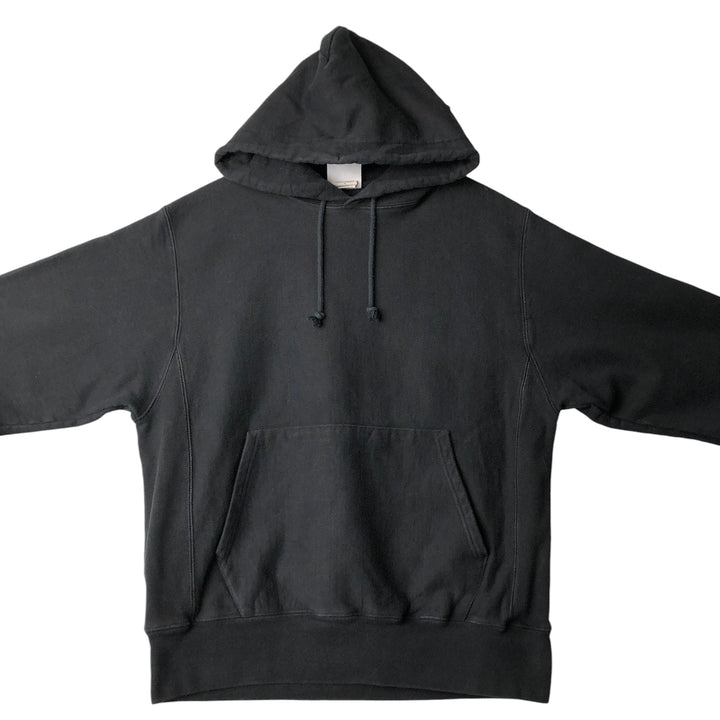 Champion REVERSE WEAVE Reverse Weave Plain Blank Sweatshirt Hoodie Men's M Size cotton black type Vintage Second Hand