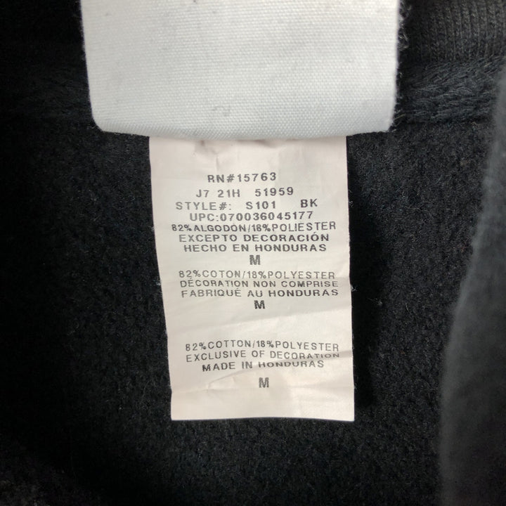Champion REVERSE WEAVE Reverse Weave Plain Blank Sweatshirt Hoodie Men's M Size cotton black type Vintage Second Hand
