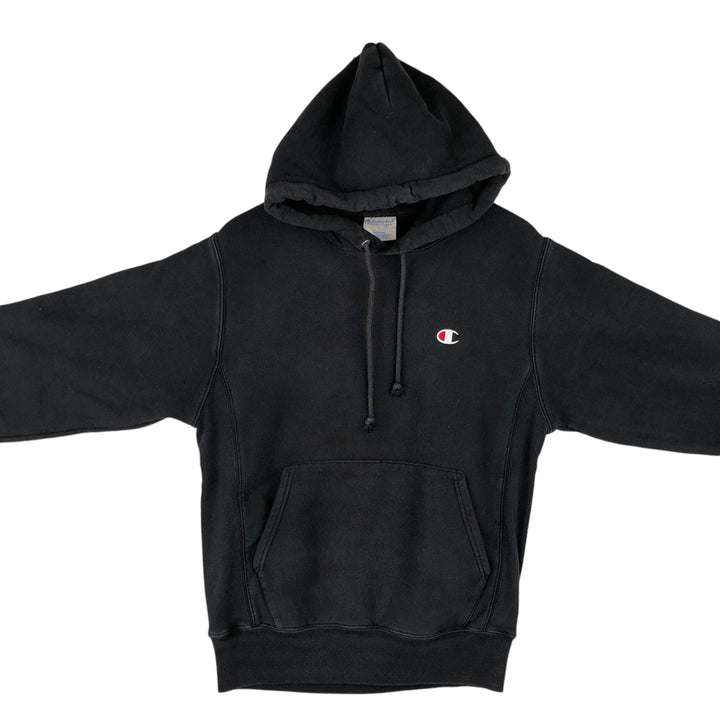 Champion REVERSE WEAVE Reverse Weave Sweat Pullover Hoodie Men's S cotton black type Vintage Second Hand