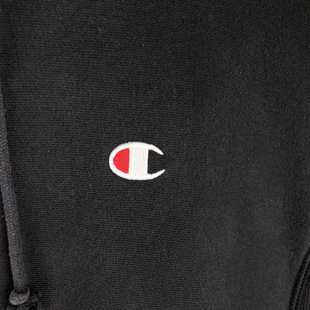 Champion REVERSE WEAVE Reverse Weave Sweat Pullover Hoodie Men's S cotton black type Vintage Second Hand