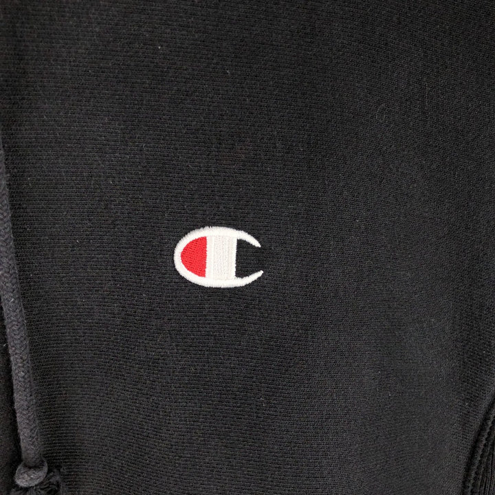 Champion REVERSE WEAVE Reverse Weave Sweat Pullover Hoodie Men's S cotton black type Vintage Second Hand