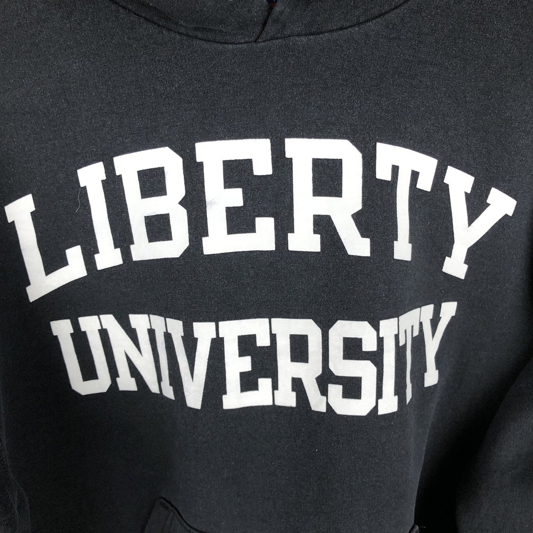 2000'S Champion Authentic Athletic Apparel College Pullover Hoodie, Men's Size L unclear black type Vintage Second Hand