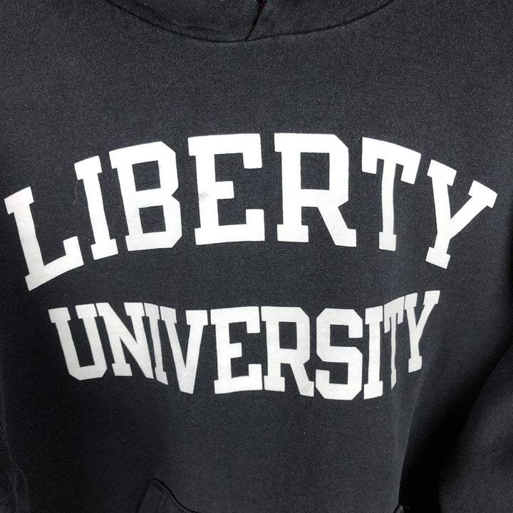 2000'S Champion Authentic Athletic Apparel College Pullover Hoodie, Men's Size L unclear black type Vintage Second Hand