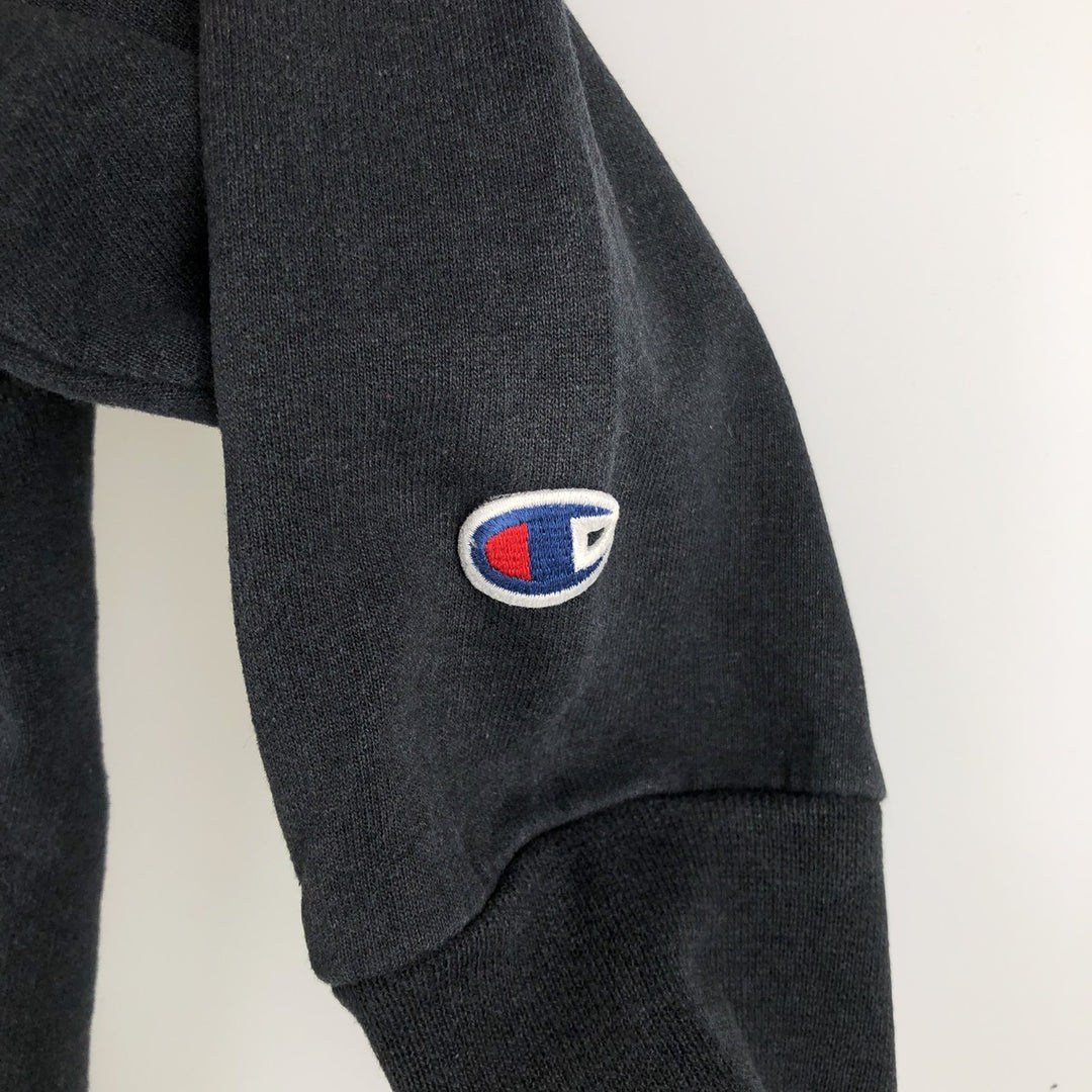 2000'S Champion Authentic Athletic Apparel College Pullover Hoodie, Men's Size L unclear black type Vintage Second Hand