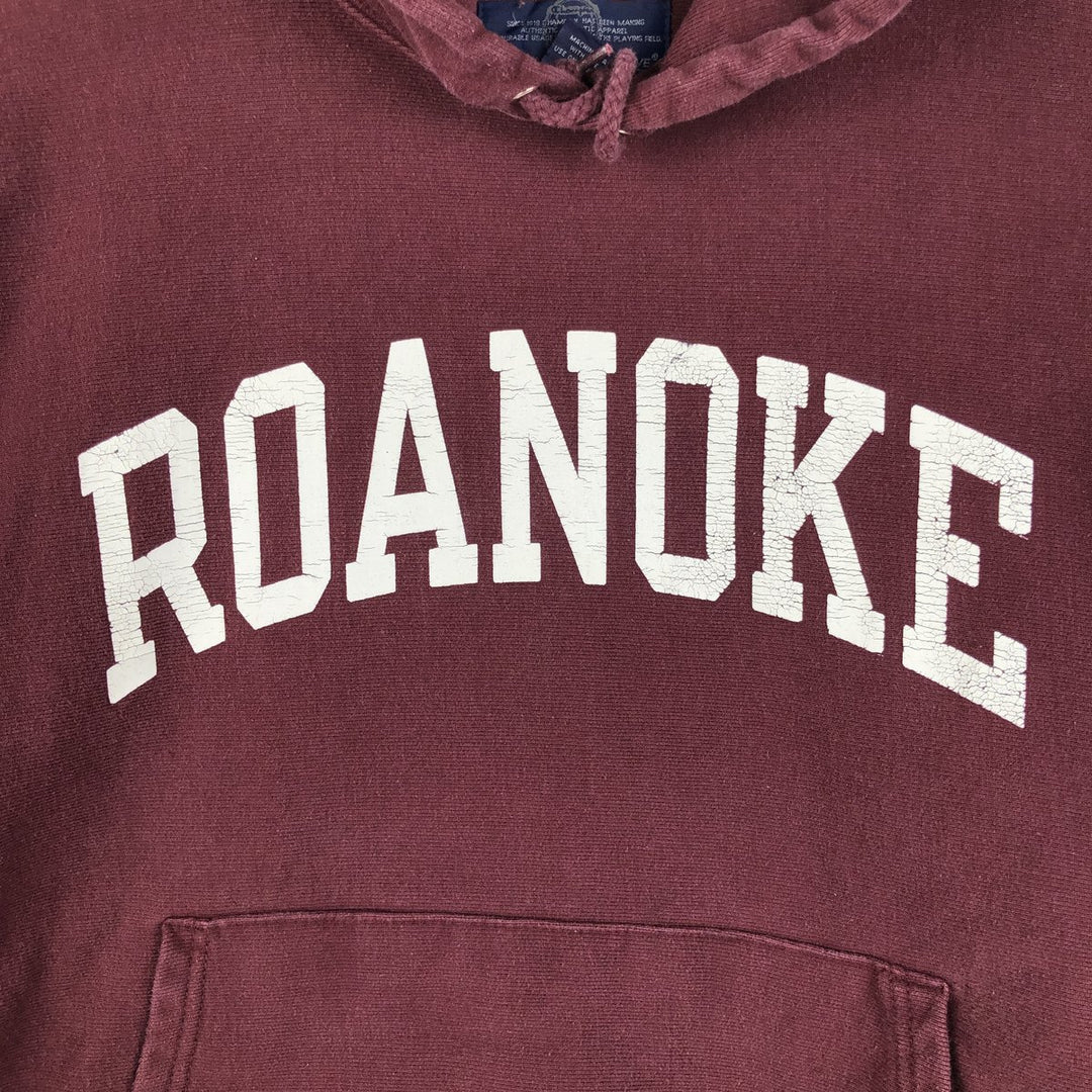 00'S Champion Original Reverse Weave College Sweat Pullover Hoodie Men's M cotton burgundy type Vintage Second Hand