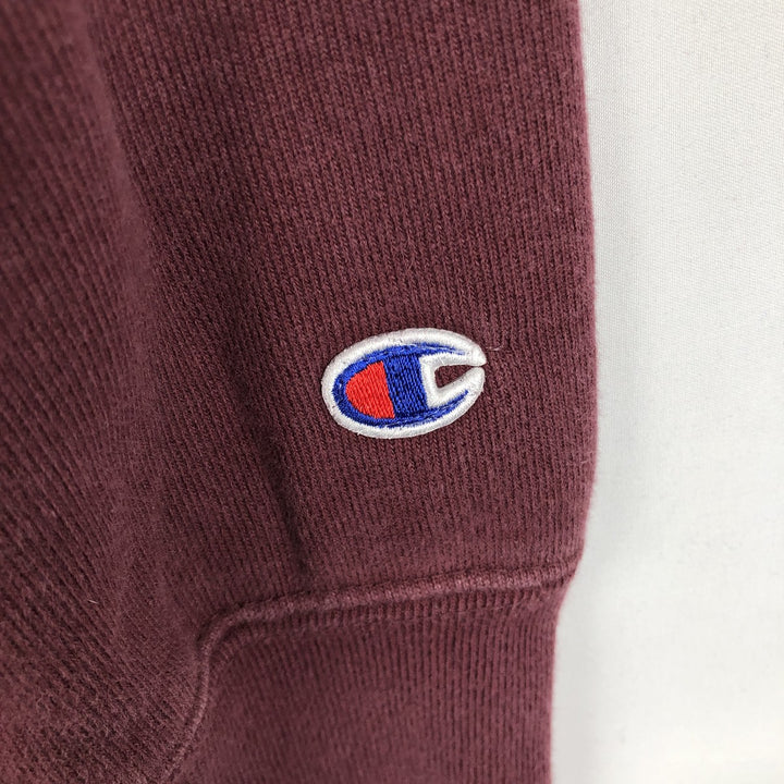 00'S Champion Original Reverse Weave College Sweat Pullover Hoodie Men's M cotton burgundy type Vintage Second Hand