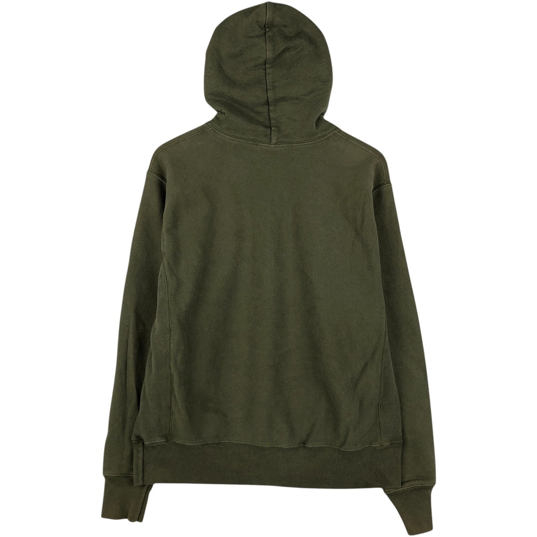 Champion REVERSE WEAVE Reverse Weave Sweat Pullover Hoodie Men's M cotton Khaki type Vintage Second Hand