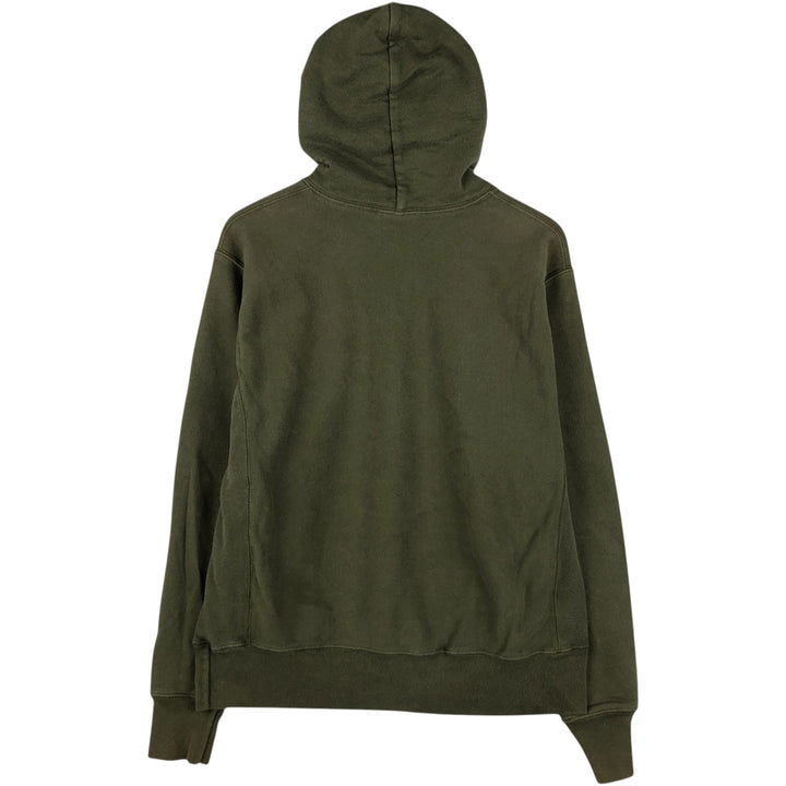 Champion REVERSE WEAVE Reverse Weave Sweat Pullover Hoodie Men's M cotton Khaki type Vintage Second Hand