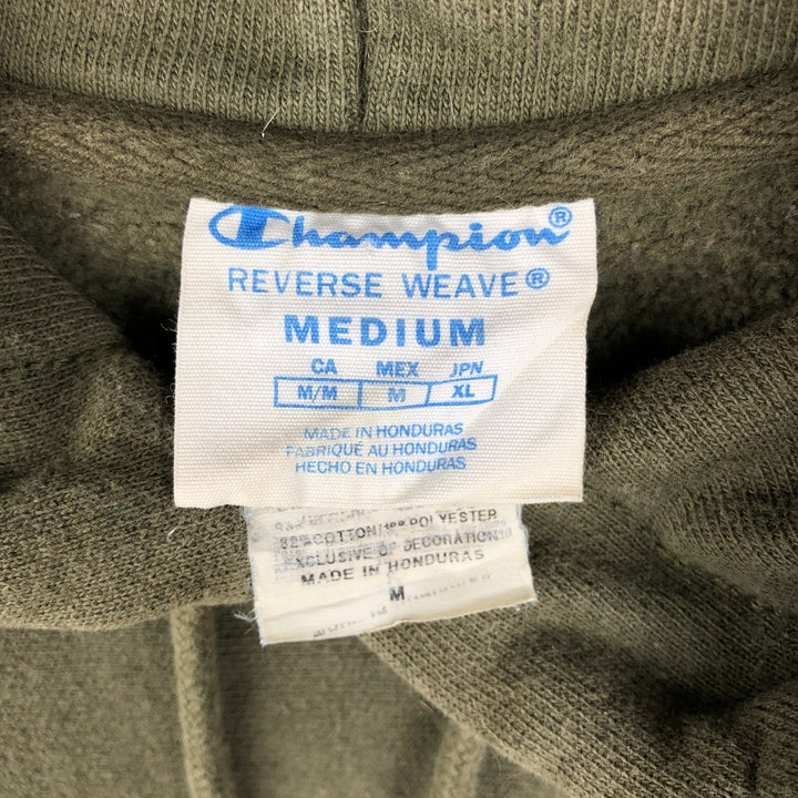 Champion REVERSE WEAVE Reverse Weave Sweat Pullover Hoodie Men's M cotton Khaki type Vintage Second Hand