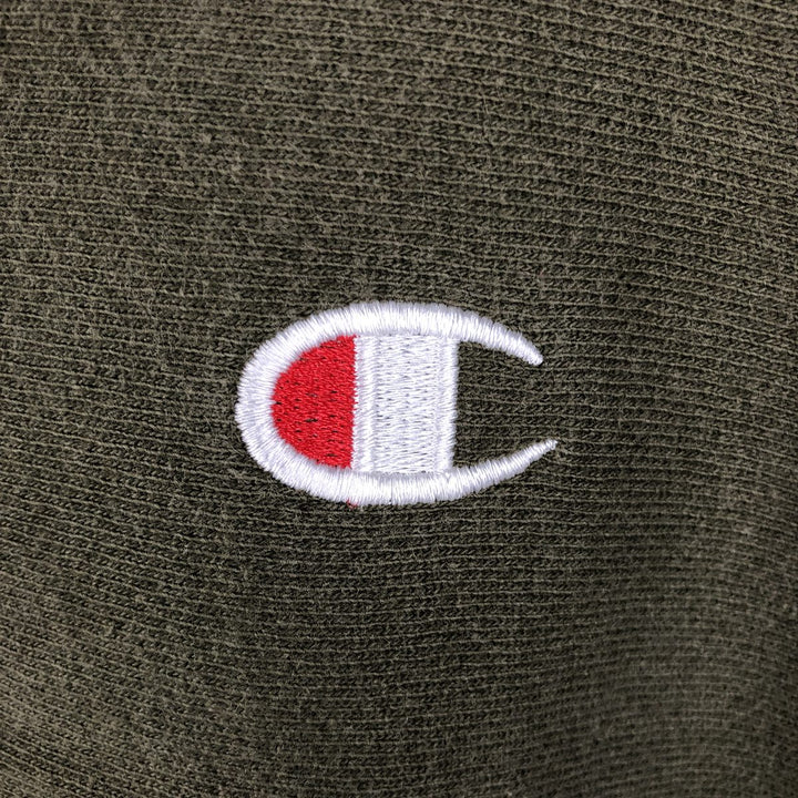 Champion REVERSE WEAVE Reverse Weave Sweat Pullover Hoodie Men's M cotton Khaki type Vintage Second Hand