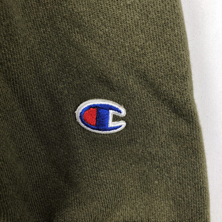 Champion REVERSE WEAVE Reverse Weave Sweat Pullover Hoodie Men's M cotton Khaki type Vintage Second Hand