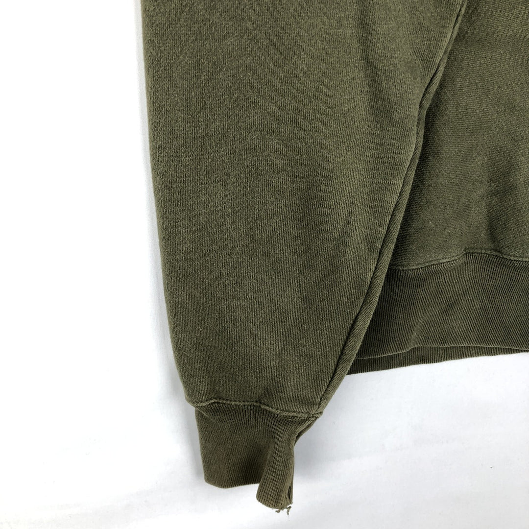 Champion REVERSE WEAVE Reverse Weave Sweat Pullover Hoodie Men's M cotton Khaki type Vintage Second Hand