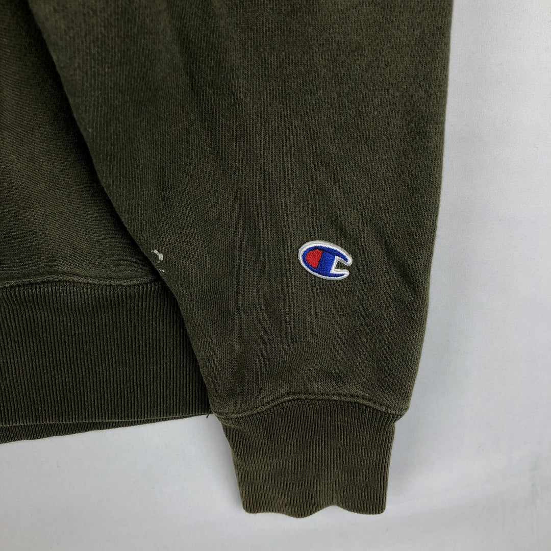 Champion REVERSE WEAVE Reverse Weave Sweat Pullover Hoodie Men's M cotton Khaki type Vintage Second Hand