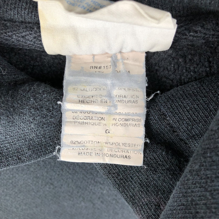 Champion REVERSE WEAVE Reverse Weave Sweat Pullover Hoodie Men's L size cotton black type Vintage Second Hand
