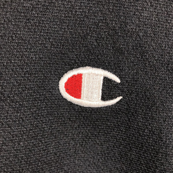 Champion REVERSE WEAVE Reverse Weave Sweat Pullover Hoodie Men's L size cotton black type Vintage Second Hand