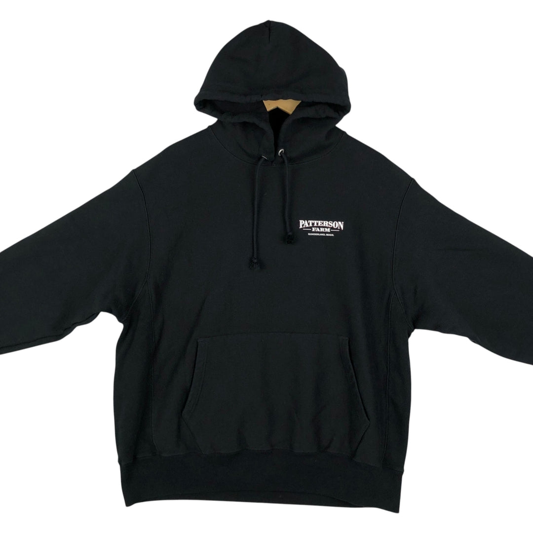 Champion REVERSE WEAVE Reverse Weave Sweat Pullover Hoodie Men's L size cotton black type Vintage Second Hand