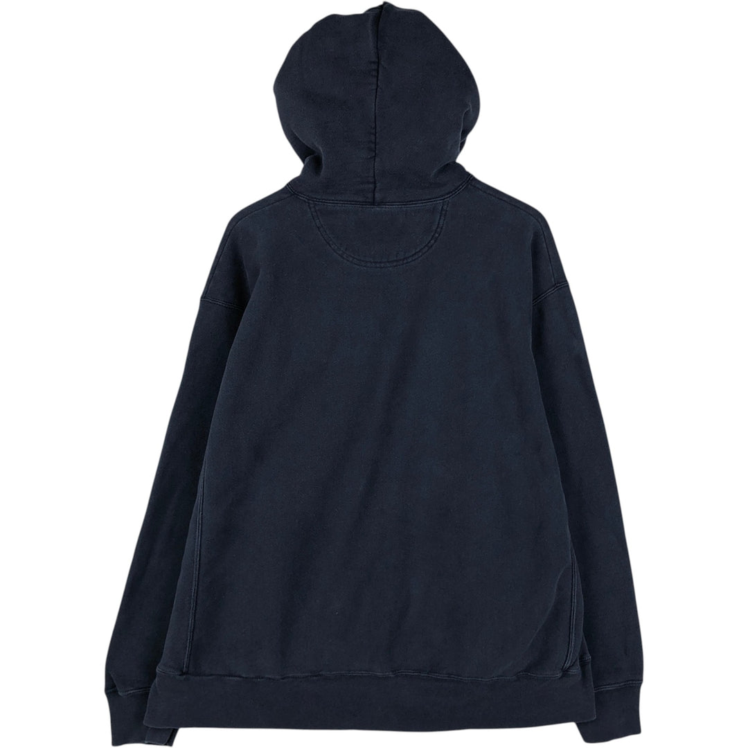 2000'S Champion Original Reverse Weave College Pullover Hoodie, Men's XL cotton navy blue type Vintage Second Hand