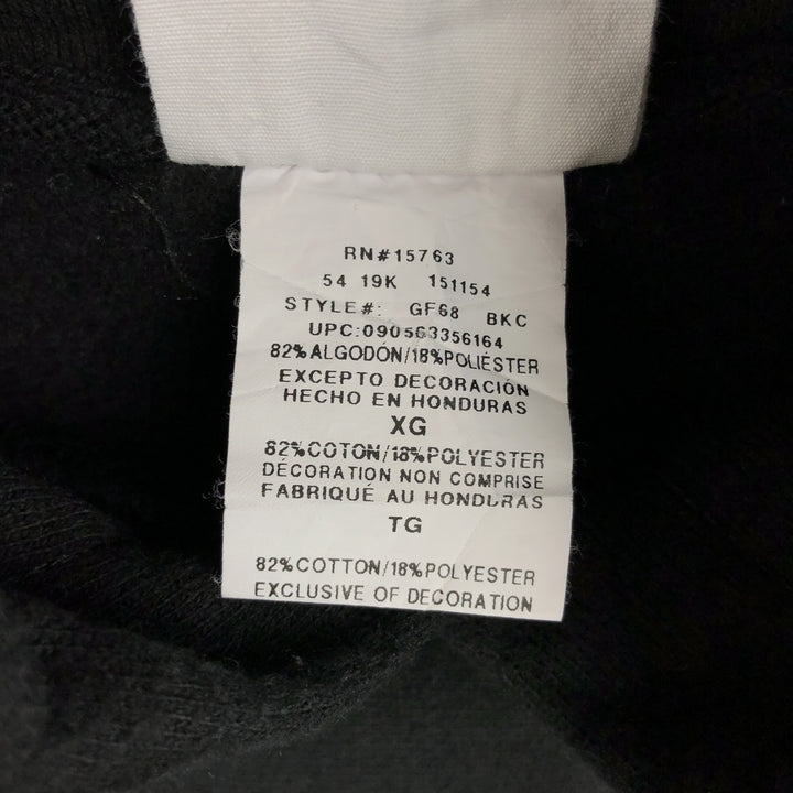 Champion REVERSE WEAVE Reverse Weave Sweat Pullover Hoodie Men's XL cotton black type Vintage Second Hand