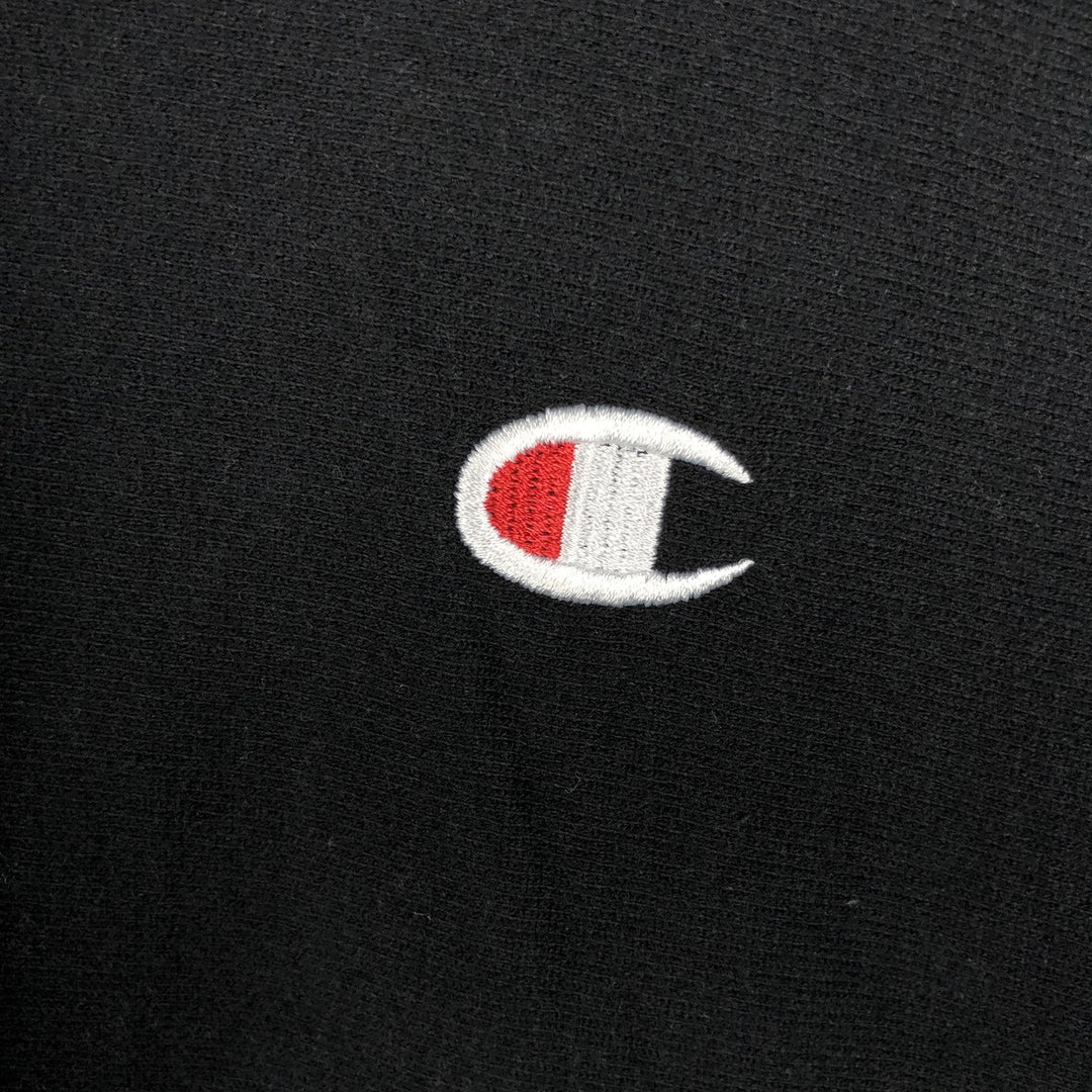Champion REVERSE WEAVE Reverse Weave Sweat Pullover Hoodie Men's XL cotton black type Vintage Second Hand