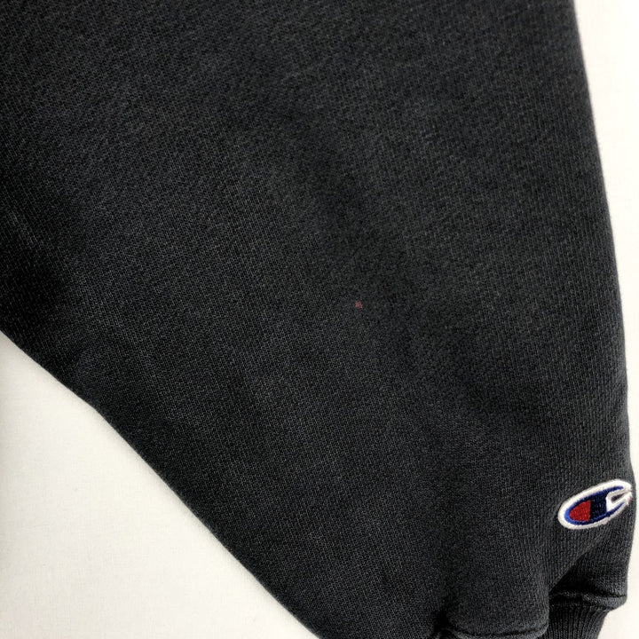 2000'S Champion PREMIUM REVERSE WEAVE Premium Reverse Weave Sweatshirt Pullover Hoodie, Men's Size Small cotton navy blue type Vintage Second Hand