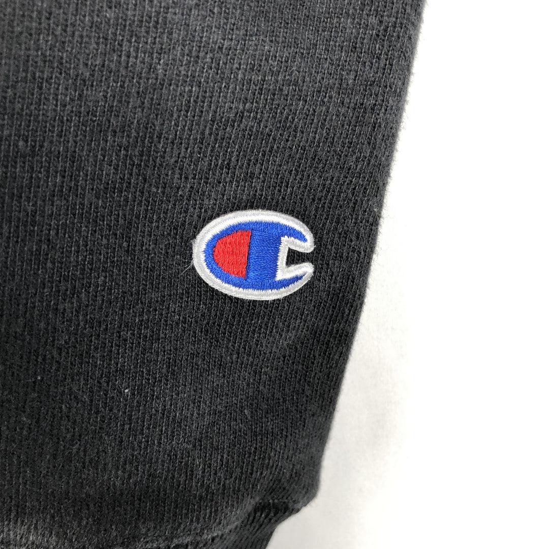 Champion REVERSE WEAVE Reverse Weave Sweat Pullover Hoodie Men's M cotton black type Vintage Second Hand